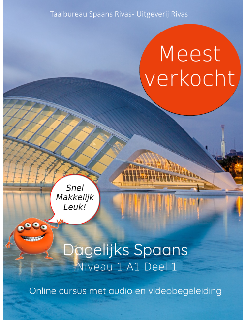 Spaans leren Rivas Online cursus incl. werkmap Niveau 1 A1 (deel 1)